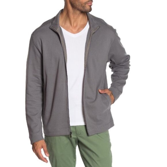 Tommy Bahama Ravello Jersey Zip Front Jacket - Picture 1 of 8